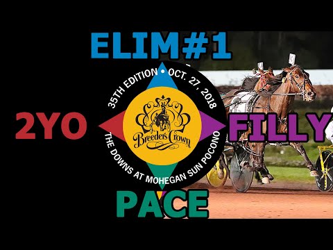 2018 Breeders Crown Elim#1 - St Somewhere - 2YO Filly Pace
