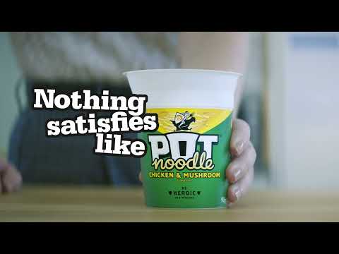 Nothing Satisfies Like Pot Noodle