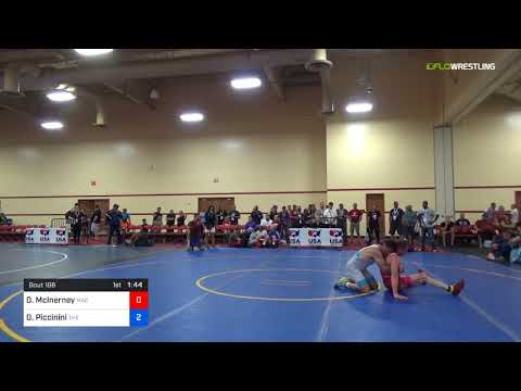 2018 Marine Corps US Open/Masters D Greco Roman 70 RR Rnd 5 - Dennis McInerney (Mac ) Vs. Domenico