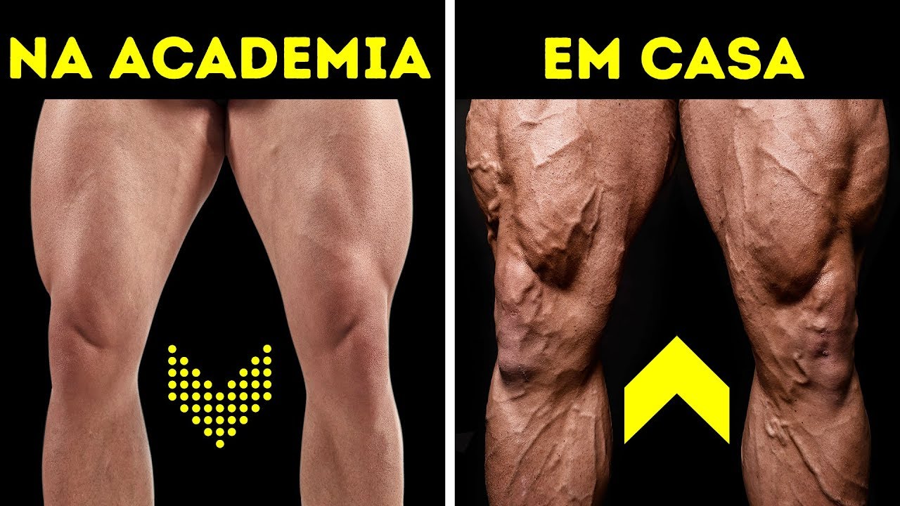 Treino de 9 minutos em casa para obter pernas fortes sem o uso de pesos