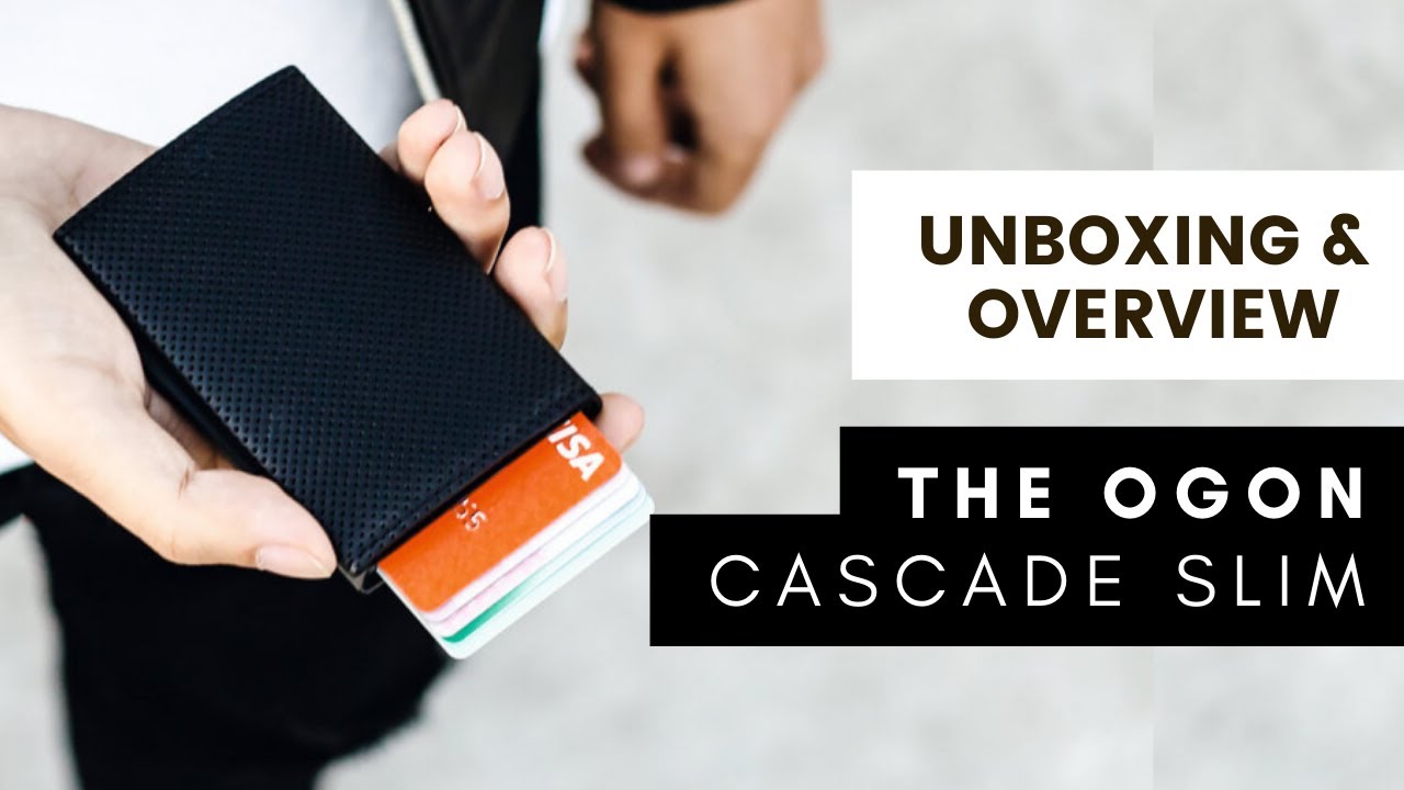 Ogon Cascade Slim Wallet [Unboxing & Overview]