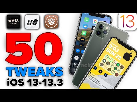 Top 50+ BEST iOS 13 Jailbreak Tweaks for A13 & A12! (iOS 13.3 Cydia Tweaks)