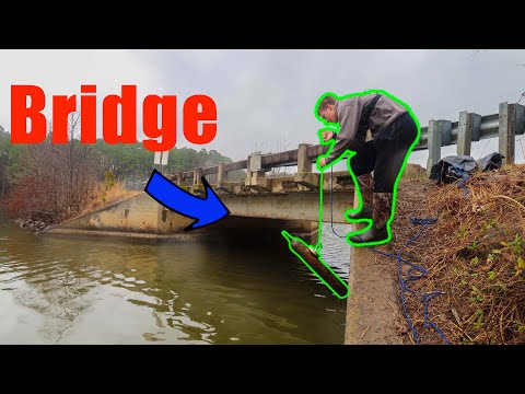 Magnet Fishing A Loaded Bridge