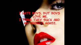 I Hate Boys Christina Aguilera Lyrics (HQ)