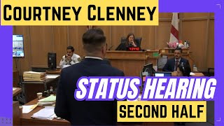 Courtney Clenney Status Hearing - Second Half - Laptop Emails and Attorney Client Privilege