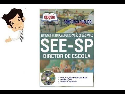 Concurso SEE-SP 2017 - Diretor de Escola do Quadro do Magistério