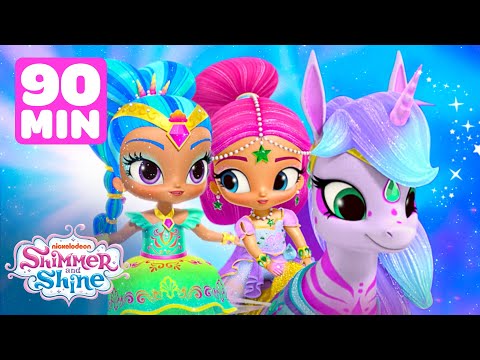 Shimmer and Shine's Most Magical Wishes! ✨w/ Leah | 90 Minute Compilation | Shimmer and Shine
