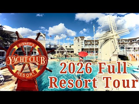 Disney’s Yacht Club Resort Tour 2026 | Full Walkthrough