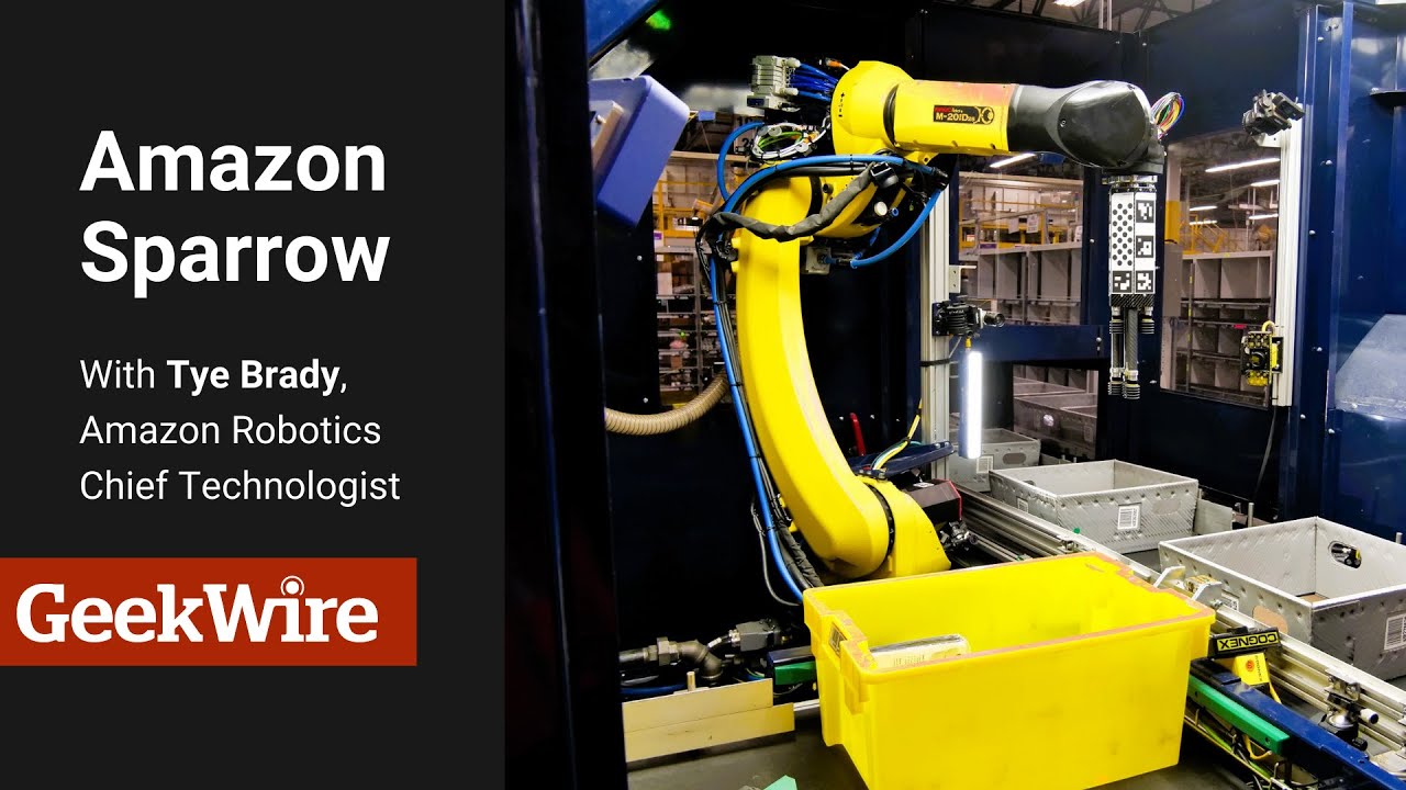 Up close with Amazon's Sparrow robot
