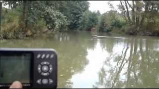 Jabo-2bs bait boat with fishfinder rtr