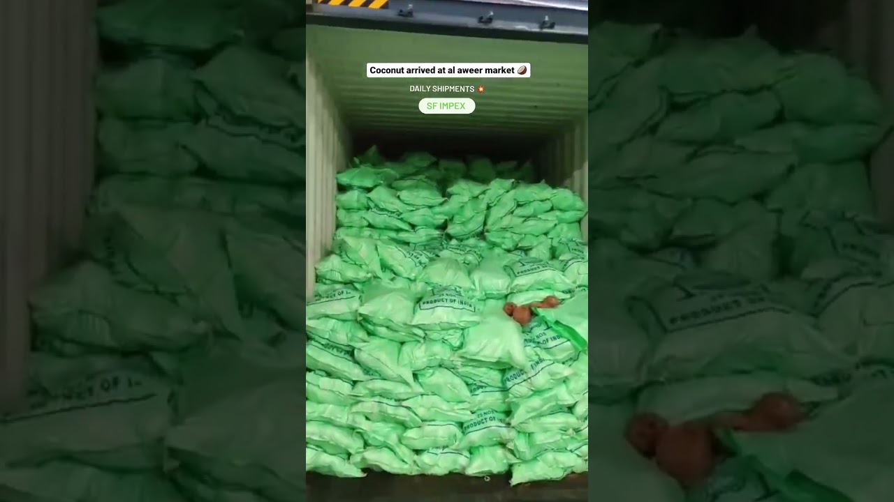 Coconut Export from india to Dubai  #export #import