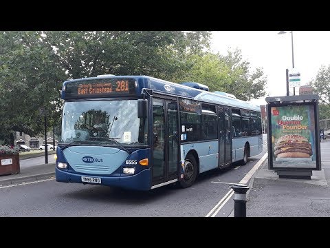 [LOUD ZF] Onboard Metrobus Scania CN94UB Omnicity 6555 (YN55PWO), Route 281