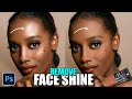 Remove Face Shine Photoshop Tutorial 2080