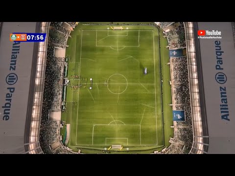 A ENTRADA DOS TIMES EM CAMPO DE UM ÂNGULO QUE VOCÊ NUNCA VIU