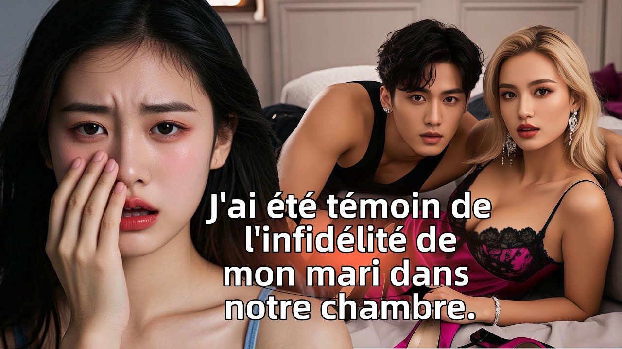 J'ai été témoin de l'infidélité de mon mari dans notre chambre.