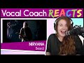 Vocal Coach reacts to Nirvana - Breed (Kurt Cobain Live)