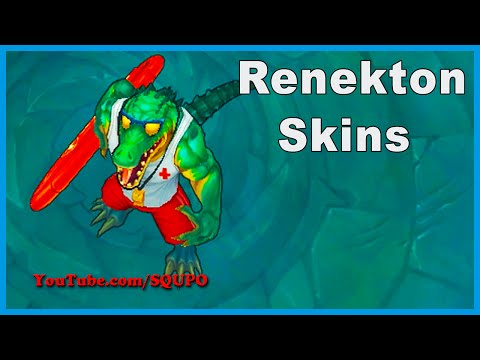 All Renekton Skins (League of Legends)