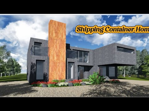 Shipping Container Passive Haus #containerhomes #construction   #shippingcontainer  #granddesign