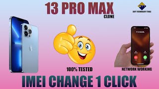 iPhone 13 Pro Max IMEI Number Change | Network Working | Tested 100% #iphone