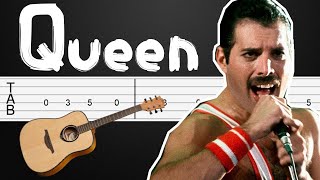 Friends Will Be Friends - Queen Guitar Tabs, Guitar Tutorial, Guitar Lesson