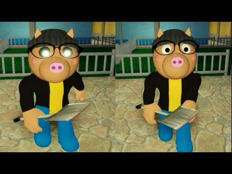 New Pony in Jacket vs Infected Pony in Jacket Jumpscare - Roblox Piggy