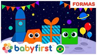 Aprenda Formas com Foguete, Presente, Caminhão De Bombeiros e mais! | Desenhos Educativos |BabyFirst