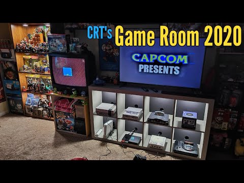 Nintendo Game Room Tour UPDATE 2020 - CRT's Game Room