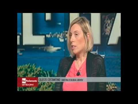 Celeste Costantino a Settegiorni - Rai Parlamento