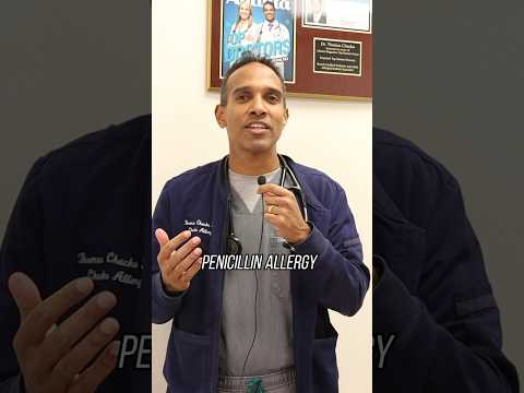 Should you avoid penicillin for the rest of your life if you're allergic? 🤔 #allergies #penicillin