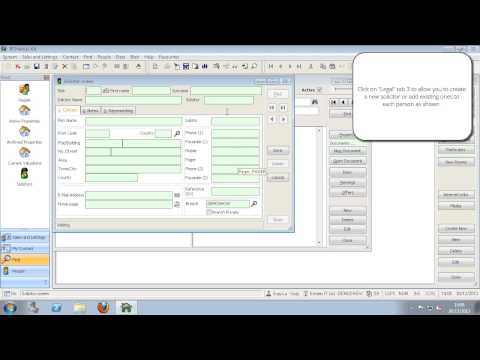 Adding solicitors and producing sales memo letter Adding solicitors and producing sales memo letter