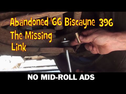 PART 8 Big Block Biscayne Rescue! Abandoned 1966 Chevy Installing the Stabilizer End Link