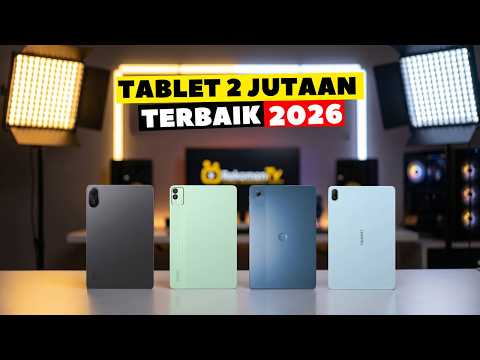 Rekomendasi Tablet 2 Jutaan Terbaik 2025 | untuk Kerja & Kuliah Editing Desain Gaming