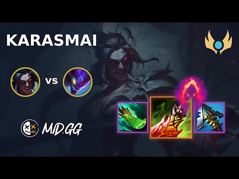 MID.GG: [ KarasMai ] Kayn JUNGLE vs Kha'Zix | NA CHALLENGER | LOL Season 2025