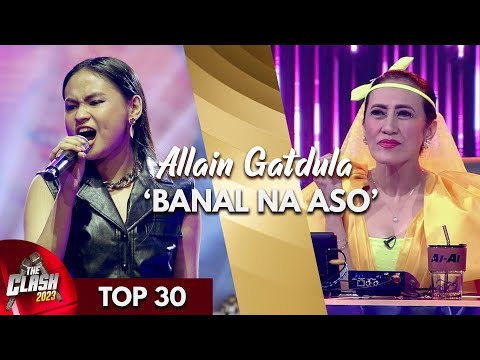 Allain Gatdula starts off with her spine chilling rendition of ‘Banal Na Aso! | The Clash 2023
