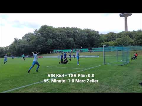 VfB Kiel - TSV Plön 1:1 Tore am 05.08.2022 Saison-Opening Verbandsliga Ost Schleswig-Holstein