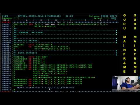DAILY JCL #6 SORT - MERGE FILES