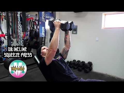 DB Incline Squeeze Press