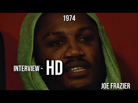 Joe Frazier Interviewed In 1974