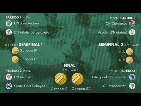 El CE Mediterrani, primer rival del CN Sabadell a la Copa de la Reina