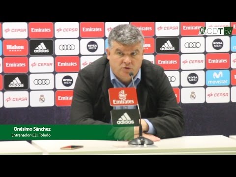 Resumen de la rueda de prensa de Onésimo Sánchez - Jornada 27 (Temp. 16/17)