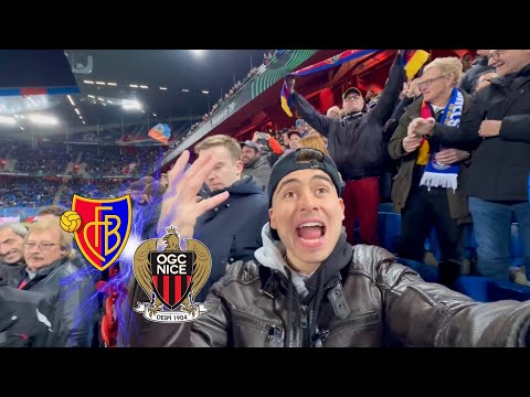 FALLRÜCKZIEHER TRAUMTOR🤯 | FC BASEL vs OGC NIZZA | UEFA CONFERENCE LEAGUE | Stadionvlog