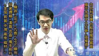【掌聲響起】#賴昇楷 0617 - 內外利空爆，台股收最高，多頭想幹「這件事」；投資週報《漢磊、合晶》牽手往前；《九齊、精材、萬潤、金居、昇貿、南帝…》後市這樣看 (圖)