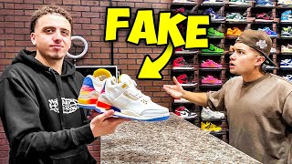 I Sold Sneaker Stores Fake Jordans!