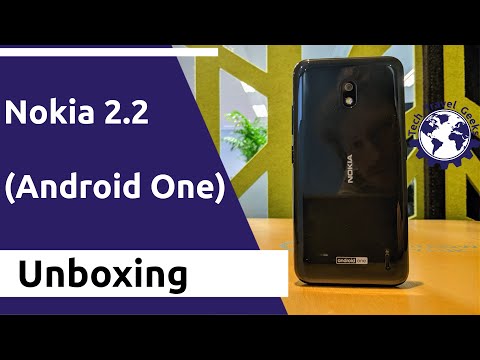 Nokia 2.2 (Android One) Unboxing - UK Retail Unit - Black