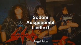 Sodom - Ausgebombt - Liedtext / German Lyrics