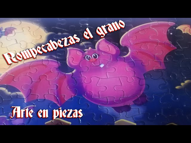 Vídeo relacionado con Puzzle Cementerio Murciélago Halloween 1 Papel Premium Ecológico Colorido Relajante Rompecabezas Murciélago Cementerio Adultos Familia 70x50cm 1000pzs