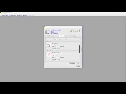 Einrichten des Netzqualitätsloggers der Serie Fluke 1740 mit der Software Fluke Energy Analyze Plus