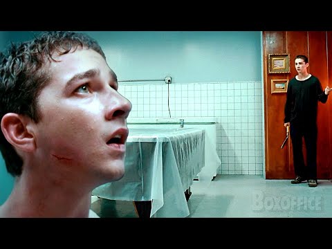 He finds his neighbor's SECRET ROOM | Disturbia | CLIP