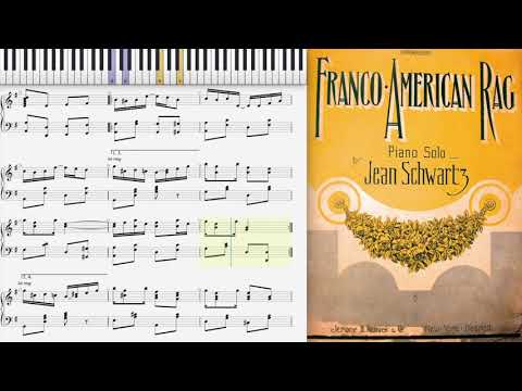 The Franco-American Rag by Jean Schwartz (1910, Ragtime piano)