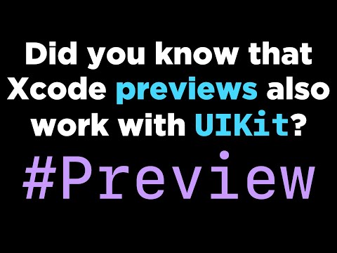 Did you know that Xcode Previews also work with UIKit? 🤯 thumbnail